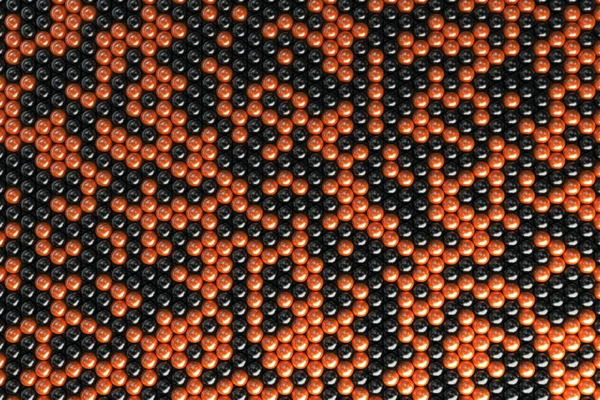 블랙 및 오렌지의 패턴 — 스톡 사진