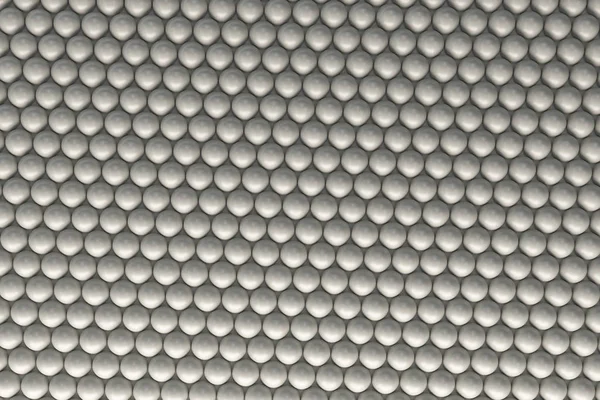 Pattern of white spheres — Stock Photo, Image