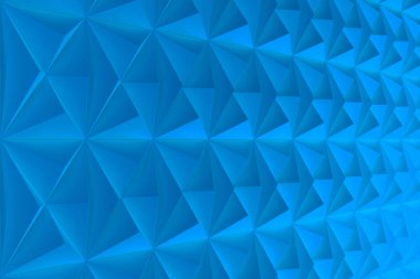 Mavi piramit şekillerini paterni