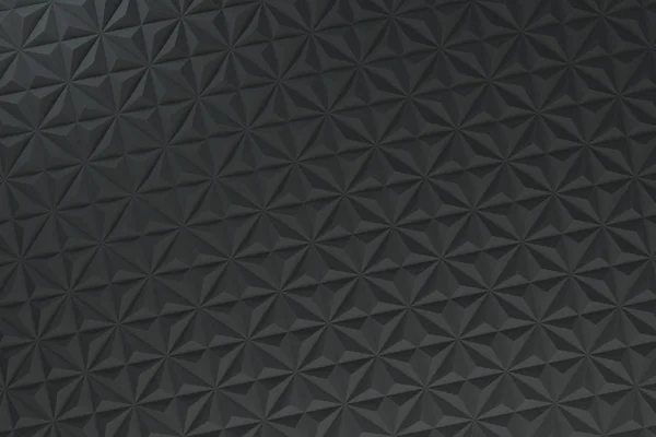 黒いピラミッド形のパターン — ストック写真