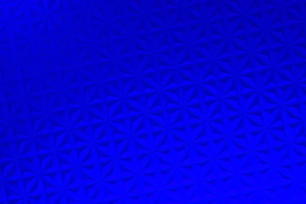 Pattern of blue pyramid shapes