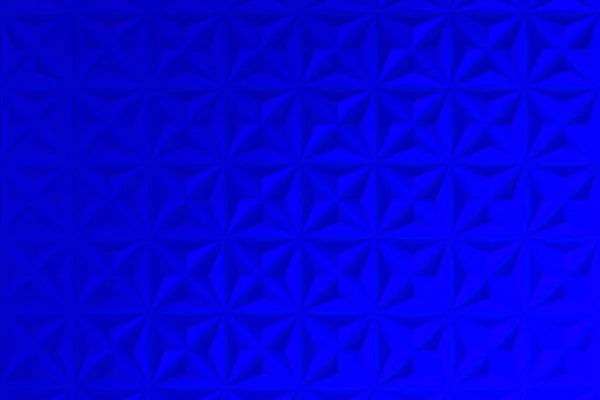 Patrón de formas piramidales azules —  Fotos de Stock