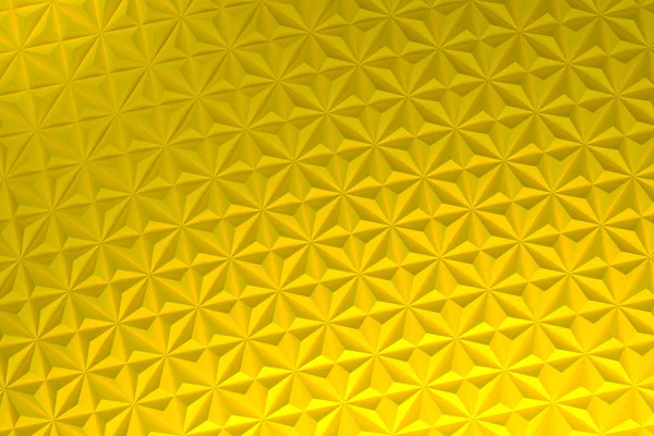 Pattern of yellow pyramid shapes