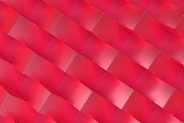 Patroon met rode rechthoekige vormen — Stockfoto