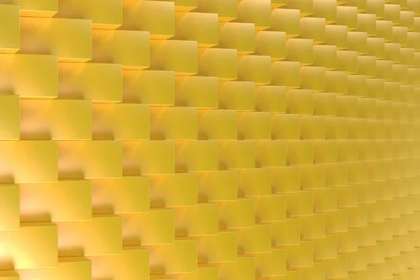 Patroon met gele rechthoekige vormen — Stockfoto