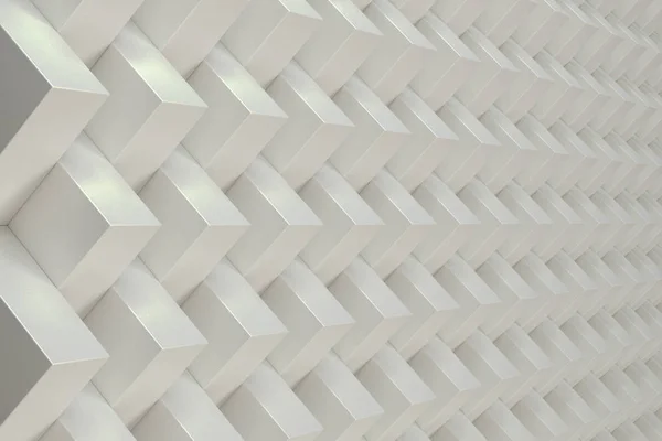 白い長方形のパターン — ストック写真
