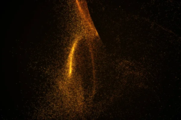 Arka plan turuncu parlak parçacıkların yapılmış