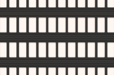 Siyah ve beyaz mimari elemanlar