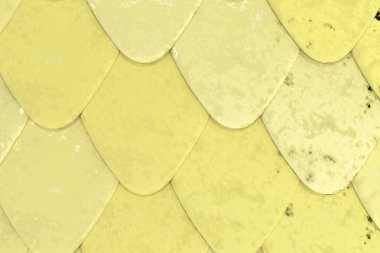 Desen sarı yuvarlak kiremit