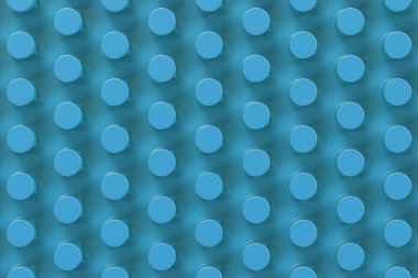 Silindir ile düz mavi yüzey