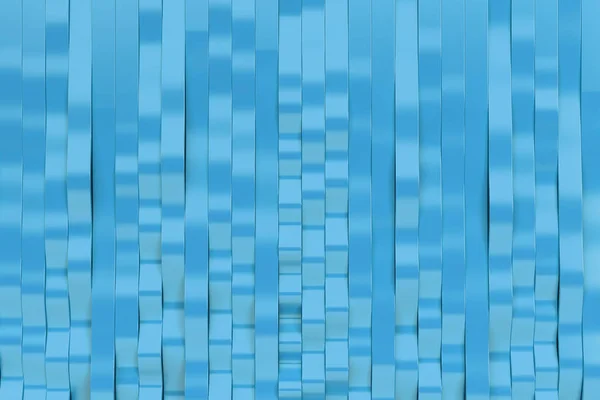 Representación 3D abstracta de ondas sinusoidales azules — Foto de Stock
