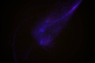 Arka plan mor parlak parçacıkların yapılmış