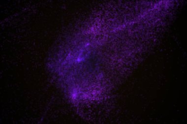 Arka plan mor parlak parçacıkların yapılmış