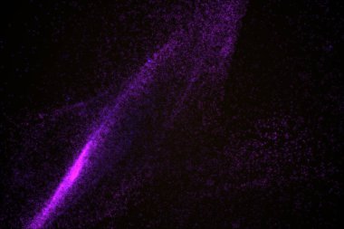 Arka plan mor parlak parçacıkların yapılmış