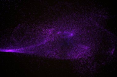 Arka plan mor parlak parçacıkların yapılmış