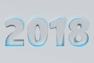 2018 numara kısma mavi tarafı ile beyaz yüzeyi