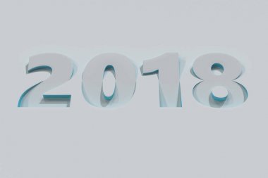2018 numara kısma mavi tarafı ile beyaz yüzeyi