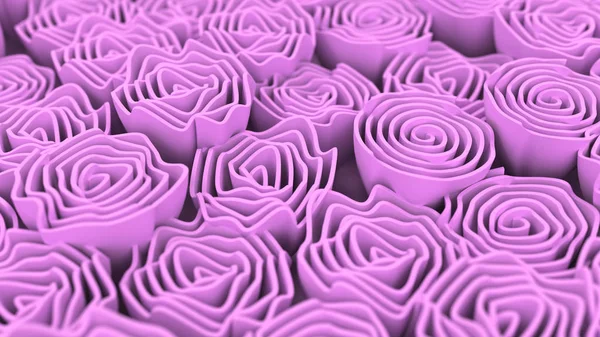 Patrón de flores púrpuras — Foto de Stock