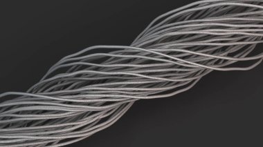 Alüminyum teller üzerinde siyah yüzey bükülmüş