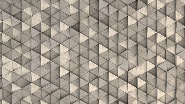 Patrón de prismas de triángulo de hormigón — Foto de Stock