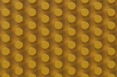 Silindir ile düz sarı yüzey