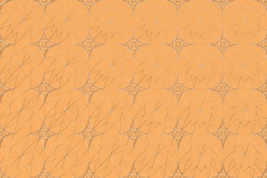 Hatları turuncu yüzeyinde metal teller