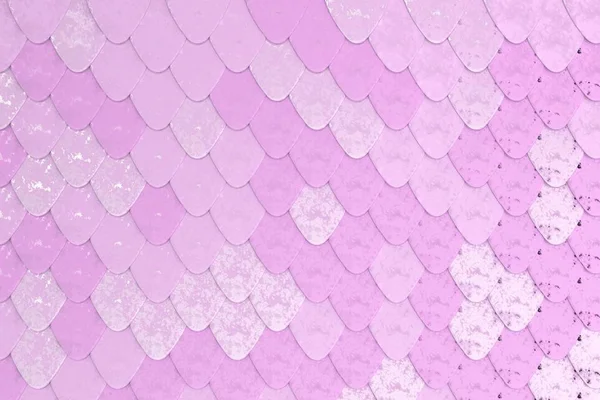 Patrón de azulejos de techo redondeado violeta — Foto de Stock