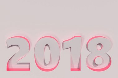 2018 numara kısma beyaz yüzeyi kırmızı taraf ile