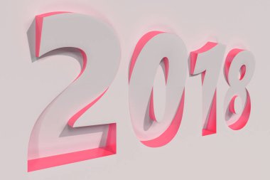 2018 numara kısma beyaz yüzeyi kırmızı taraf ile