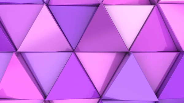 Фиолетовые треугольные призмы — стоковое фото
