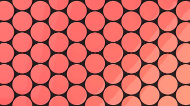 Siyah arka plan üzerine boş kırmızı rozet