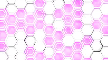 3d arka plan beyaz altıgen yanarak bahislerin doğru mor parlak tarihinde yapılmış 