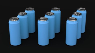 Mavi kola kutularından ham