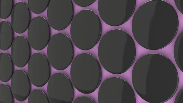 Порожній чорний знак на фіолетовому фоні — стокове фото