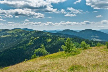 Güzel Dağlar Manzarası 