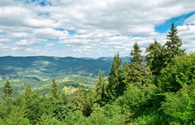 Güzel Dağlar Manzarası 