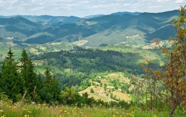 Güzel Dağlar Manzarası 