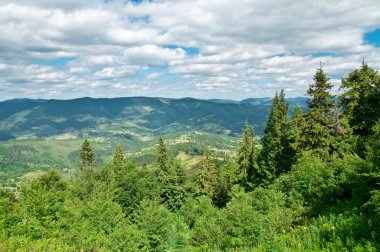 Güzel Dağlar Manzarası 