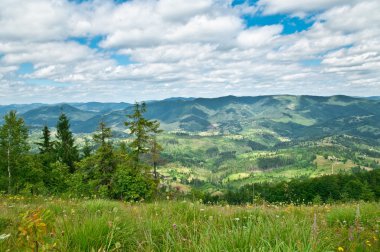 Güzel Dağlar Manzarası 