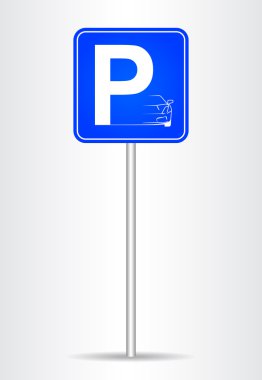 Otopark trafik işaretleri 