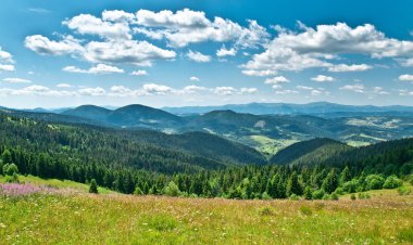 Güzel Dağlar Manzarası 