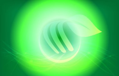 Soyut yeşil arkaplan. 