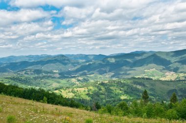 Güzel Dağlar Manzarası 
