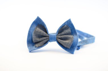 Denim retro kravat