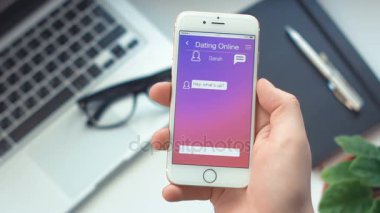 App Smartphone kalma karşılama yeni mesaj