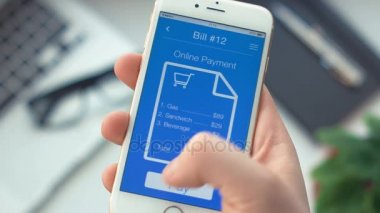 Online mağaza app akıllı ürünler için ödeme