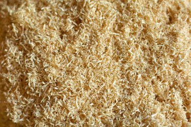 Bir soyut ahşap çip arka plan açık sarı, Merkezi keskin ve yumuşak kenarlı.