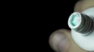 Diş macunu closeup, sağlık