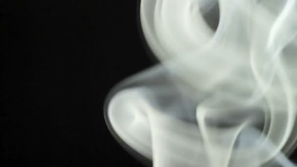 Fumée et fond sombre — Video