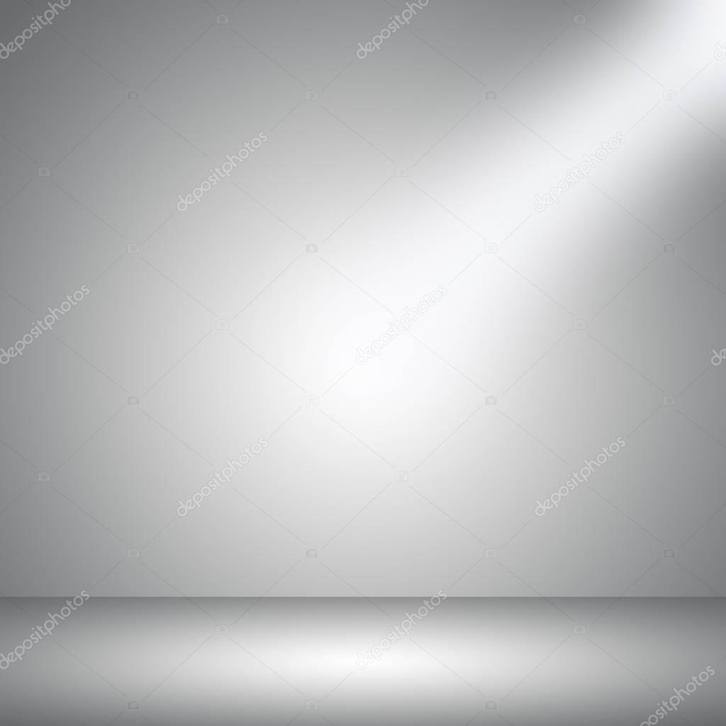 Abstract gray empty room studio gradient used for background and display your product.